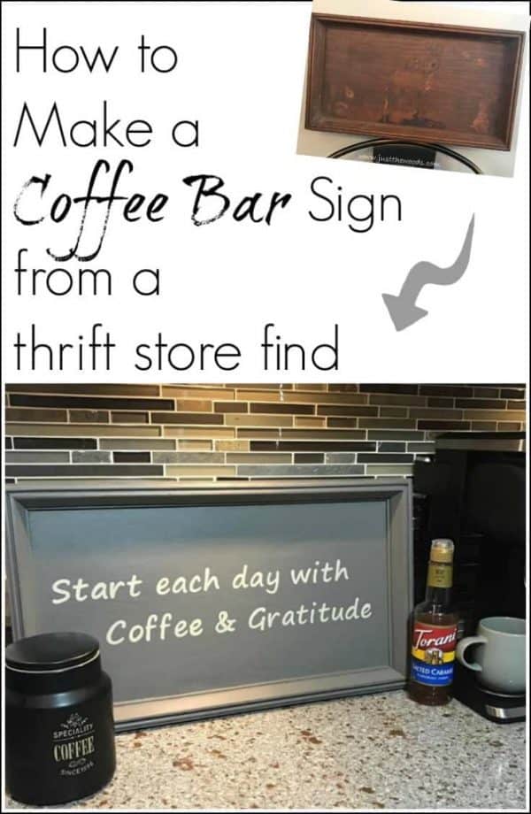 How to Make a Coffee Bar Sign with the Cricut Explore Air