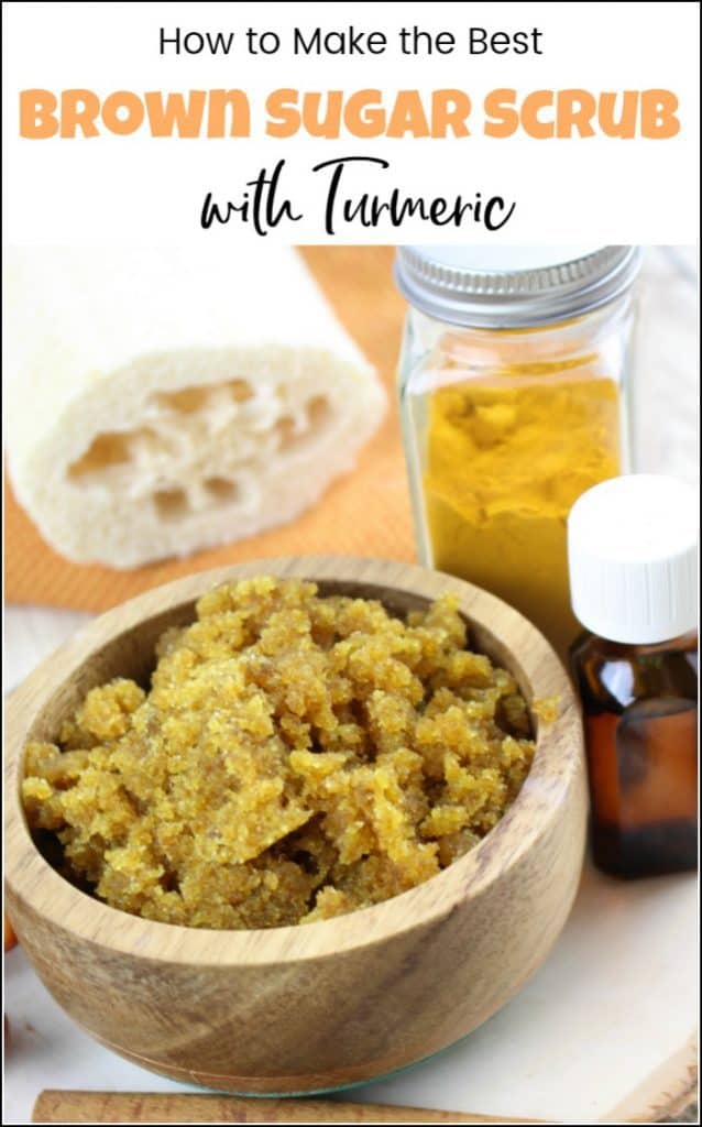 How to Make the Best Turmeric & Brown Sugar Scrub