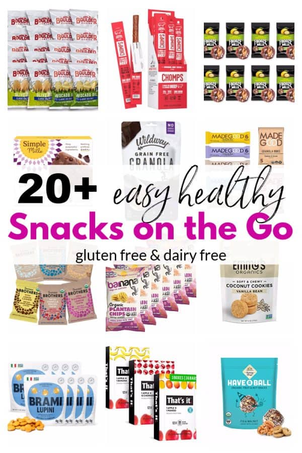 20+ Easy Healthy Snacks on the Go for Kids and Adults